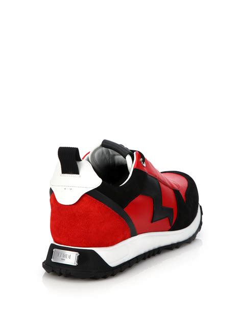 fendi sneakers red